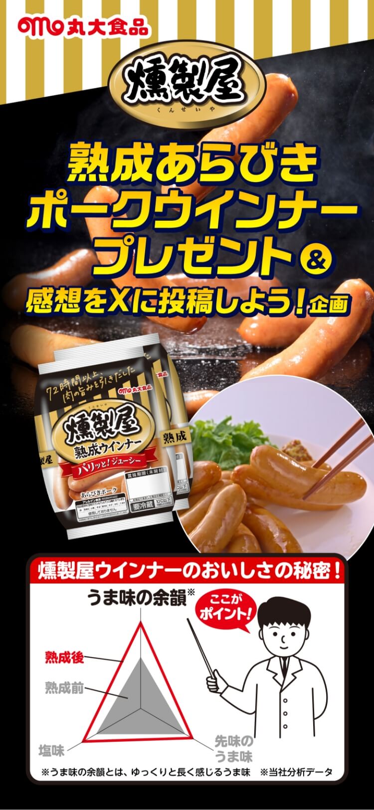 丸大食品 SNSタイアップシステム